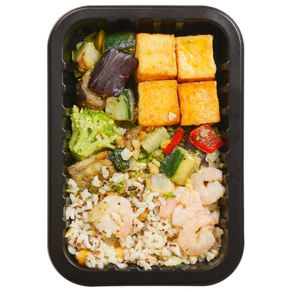 癌症護理餐 鮮蝦豆腐鷹嘴豆飯  |  Cancer Care - Shrimp & Tofu Rice