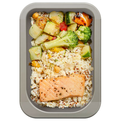 王牌三文魚鷹嘴豆飯8盒優惠  |  Salmon Steak & Chickpeas Rice (x8)
