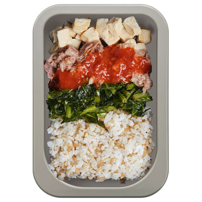 韓式辣醬豬柳鷹嘴豆飯  |  Spicy Grilled Pork Chickpeas Rice